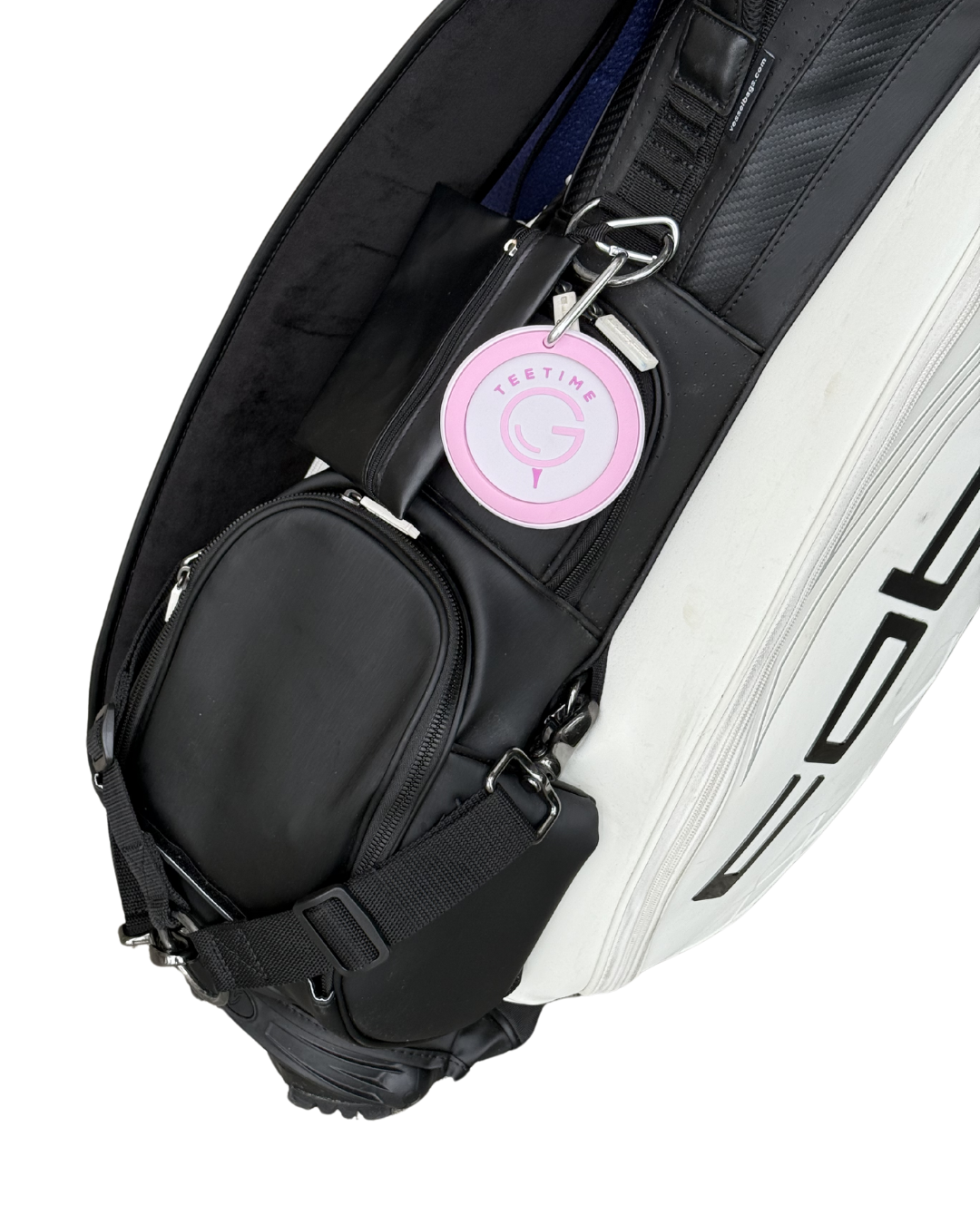 Tee Time Girls Bag Tag Keychain