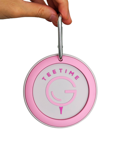 Tee Time Girls Bag Tag Keychain