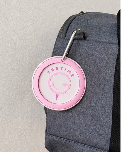 Tee Time Girls Bag Tag Keychain