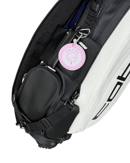 Tee Time Girls Bag Tag Keychain